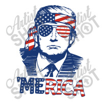 Trump 'merica Men's 3/4 Sleeve Pajama Set | Artistshot