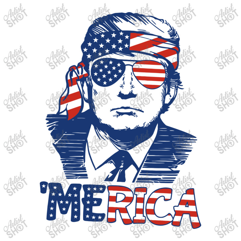 Trump 'merica Men's 3/4 Sleeve Pajama Set | Artistshot