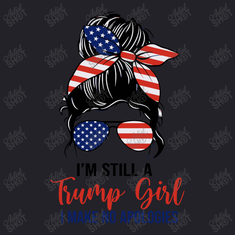 I'm Still A Trump Girl Unisex Sherpa-lined Denim Jacket | Artistshot