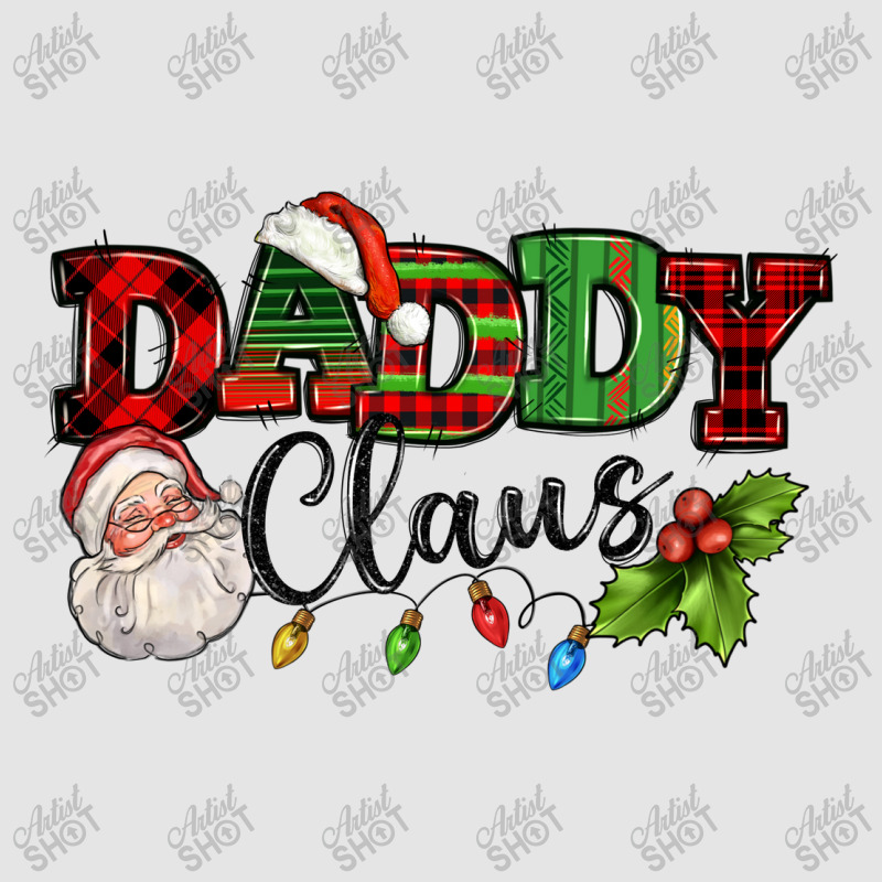 Daddy Claus Santa Christmas Lights And Holly Exclusive T-shirt by NancyCooperArtShop | Artistshot