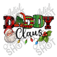 Daddy Claus Santa Christmas Lights And Holly Men's 3/4 Sleeve Pajama Set | Artistshot