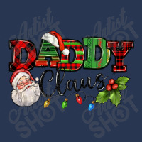 Daddy Claus Santa Christmas Lights And Holly Men Denim Jacket | Artistshot