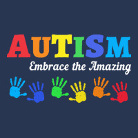 Autism T  Shirt Autism Awareness Embrace The Amazing T  Shirt Men Denim Jacket | Artistshot