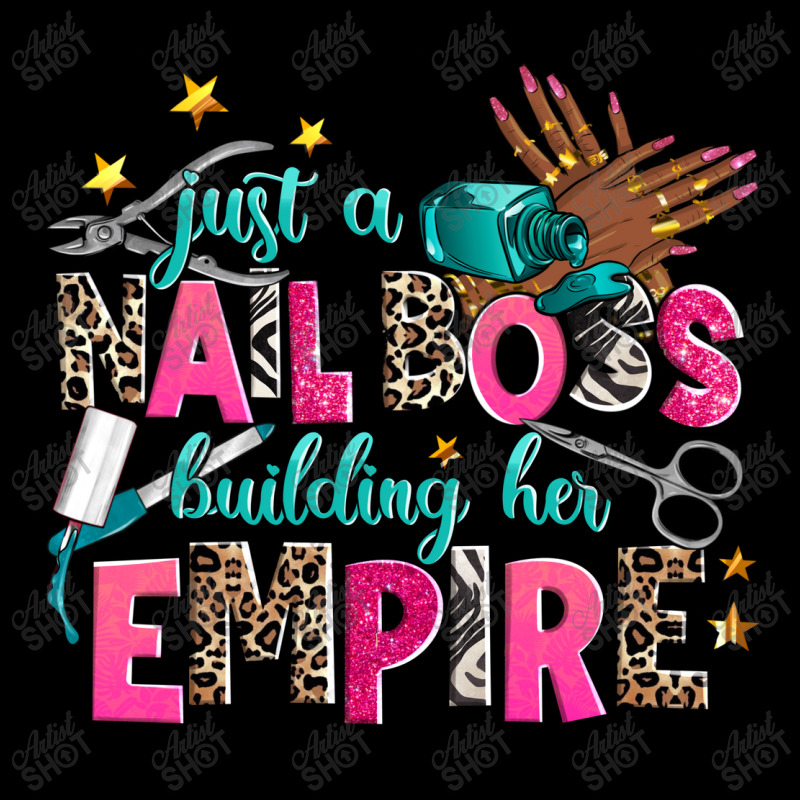 Just A Nail Boss Building Her Empire Adjustable Cap | Artistshot