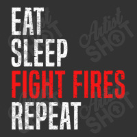 Eat. Sleep. Fight Fires. Repeat Baby Bodysuit | Artistshot