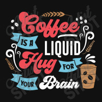 Coffee Is A Liquid Hug For Your Brain Skinny Tumbler | Artistshot