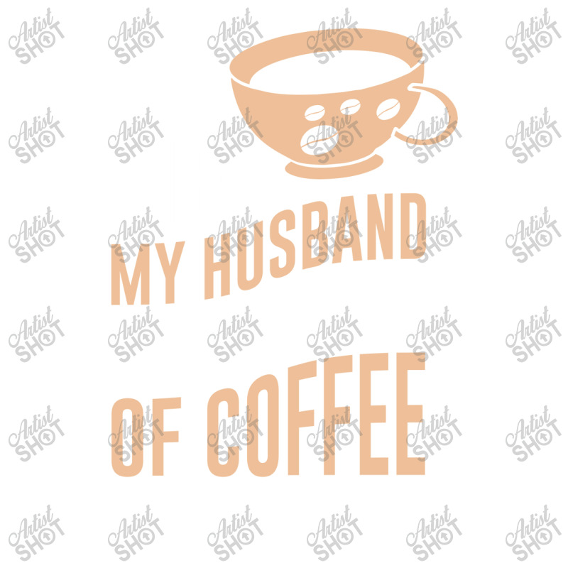 Me My Husband And A Cup Of Coffee Sticker | Artistshot