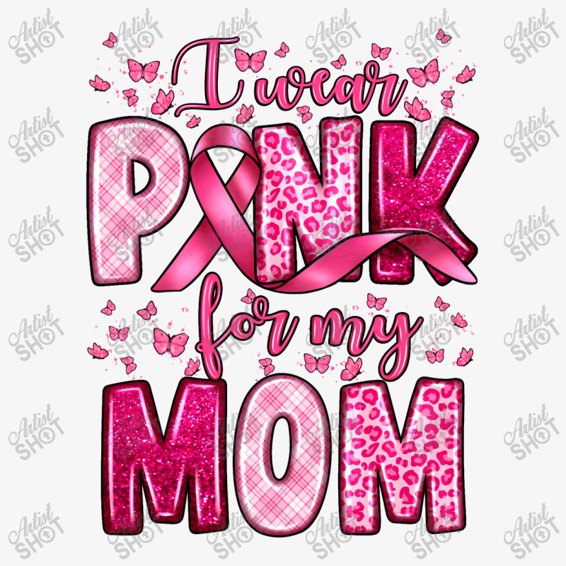 I Wear Pink For My Mom Ladies Fitted T-Shirt by Neo Western | Artistshot