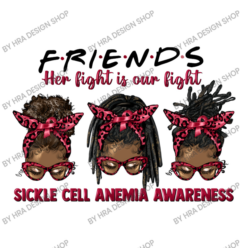 Fight Sickle Cell Alone Afro Messy Buns Women's Pajamas Set by HRA Design Shop | Artistshot