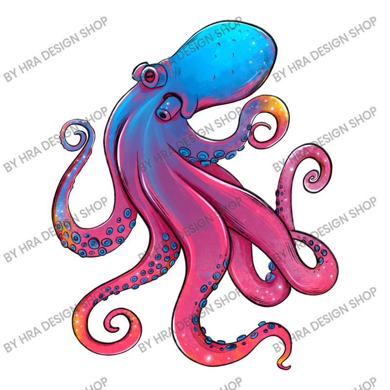 Octopus V-Neck Tee by HRA Design Shop | Artistshot