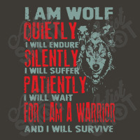 I Am Wolf Quietly I Will Endure Silently I Will St Bucket Hat | Artistshot