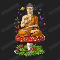 Buddha Magic Mushrooms Meditation Basic T-shirt | Artistshot