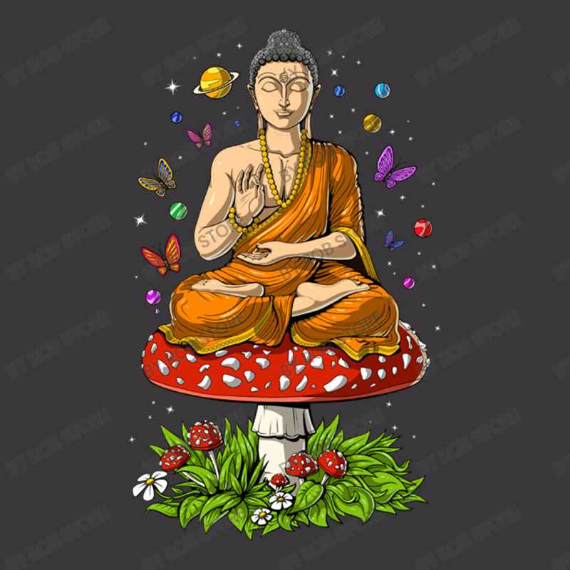 Buddha Magic Mushrooms Meditation Ladies Curvy T-Shirt by Rob Store | Artistshot