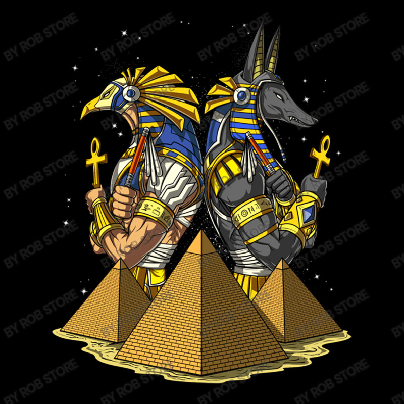 Egyptian Gods Anubis Ra Ankh Pyramids Mythology Kids Cap by Rob Store | Artistshot