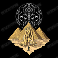 Egyptian Pyramids Sphinx Sacred Geometry Men's 3/4 Sleeve Pajama Set | Artistshot