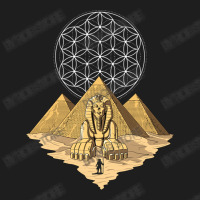 Egyptian Pyramids Sphinx Sacred Geometry Classic T-shirt | Artistshot