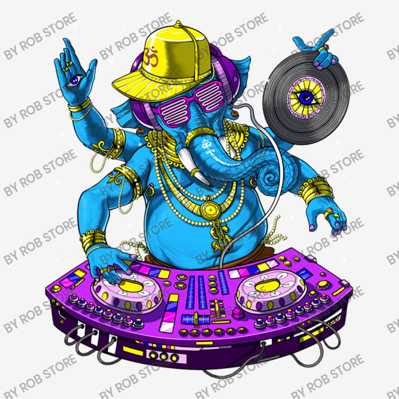 Ganesha Psychedelic Dj Graphic T-shirt | Artistshot