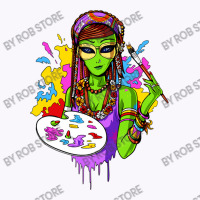 Hippie Alien Girl Psychedelic Painting Artist Tank Top | Artistshot