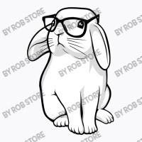 Hipster Rabbit Nerdy Bunny T-shirt | Artistshot