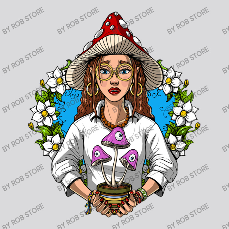 Hippie Magic Mushroom Shaman Women's Triblend Scoop T-shirt by Rob Store | Artistshot