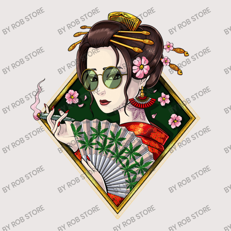 Japanese Geisha Hippie Pocket T-shirt | Artistshot