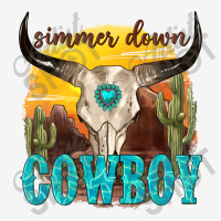 Simmer Down Cowboy Adjustable Cap | Artistshot