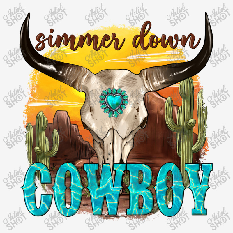 Simmer Down Cowboy Adjustable Cap | Artistshot