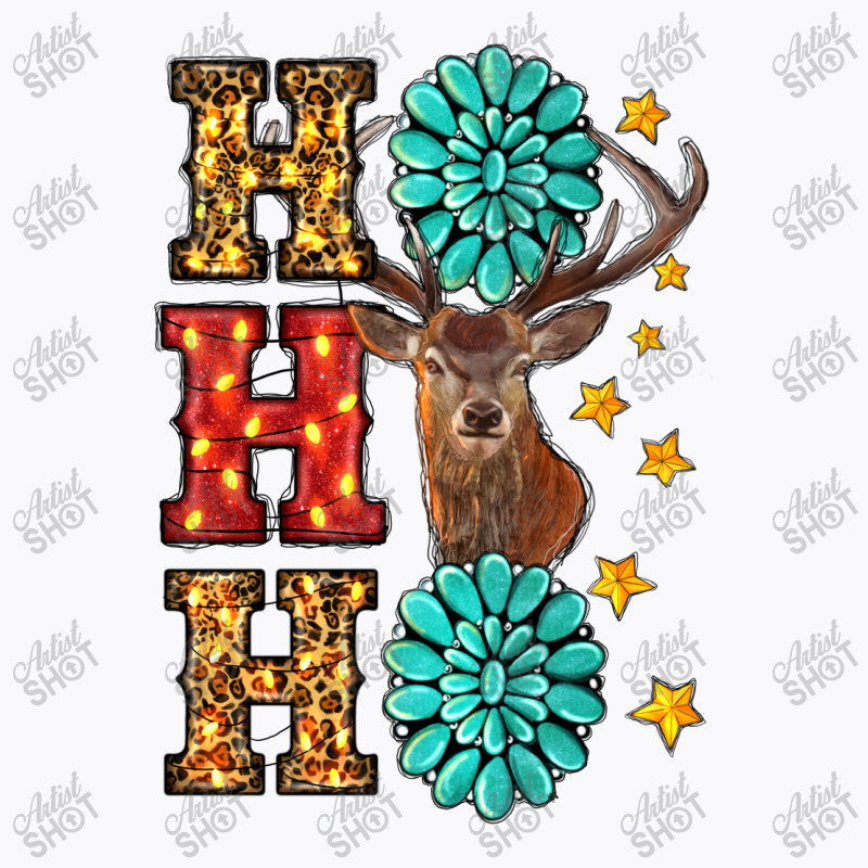 Gemstone And Reindeer Christmas Ho Ho Ho T-shirt | Artistshot