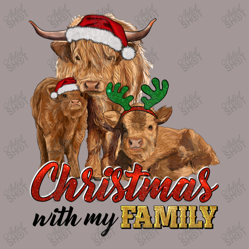 Cow And Calves Christmas With My Family Vintage Short by RanaPortraitStore | Artistshot