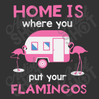 Home Is Where You Put Your Flamingos Baby Bodysuit | Artistshot