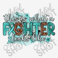 This Is What A Fighter Looks Like Ovarian Cancer Toddler Hoodie | Artistshot