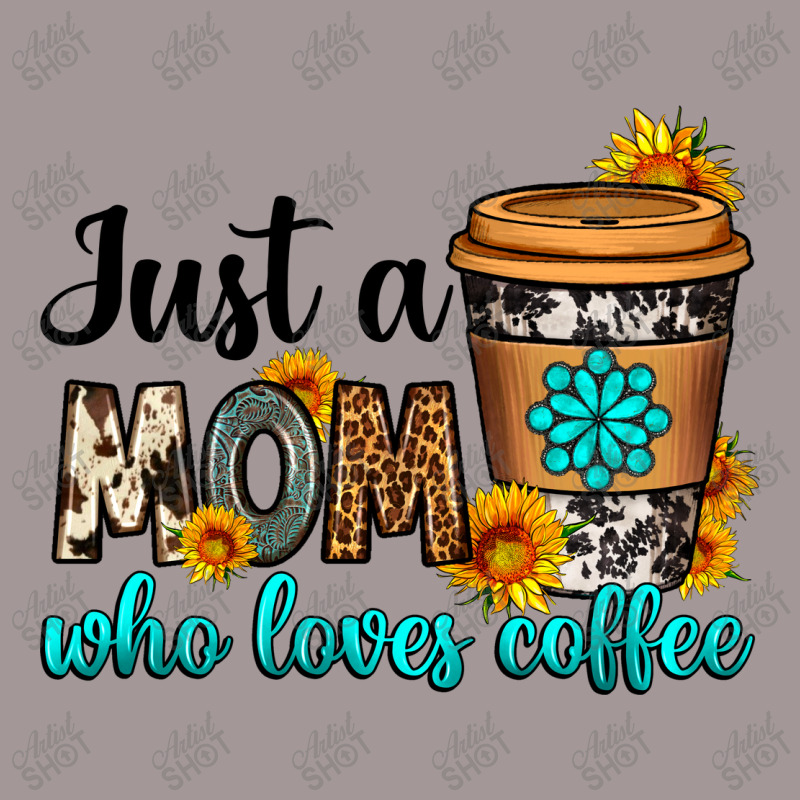 Just A Mom Who Loves Coffee Vintage Short by Neo Western | Artistshot