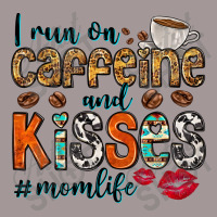 I Run On Caffeine And Kisses Mom Life Vintage Hoodie | Artistshot