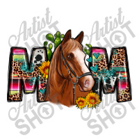 Horse Mom Raglan Crop Top | Artistshot