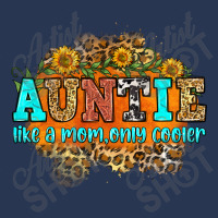 Auntie Like A Mom Only Cooler Men Denim Jacket | Artistshot