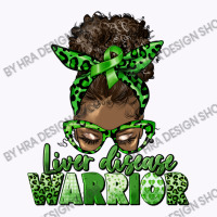 Liver Disease Warrior Afro Messy Bun Tank Top | Artistshot