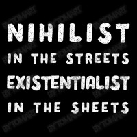 Nihilist In The Streets, Existentialist In The She Long Sleeve Baby Bodysuit | Artistshot