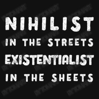 Nihilist In The Streets, Existentialist In The She Baby Beanies | Artistshot