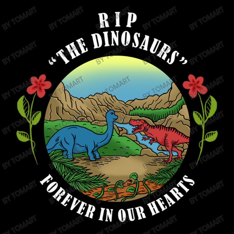 Rip The Dinosaurs Forever In Our Hearts Zipper Hoodie | Artistshot