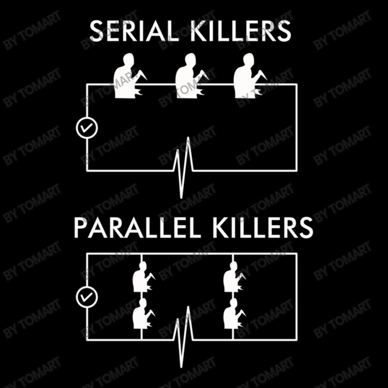 Serial Killers Parallel Killers Pocket T-Shirt by TomArt | Artistshot