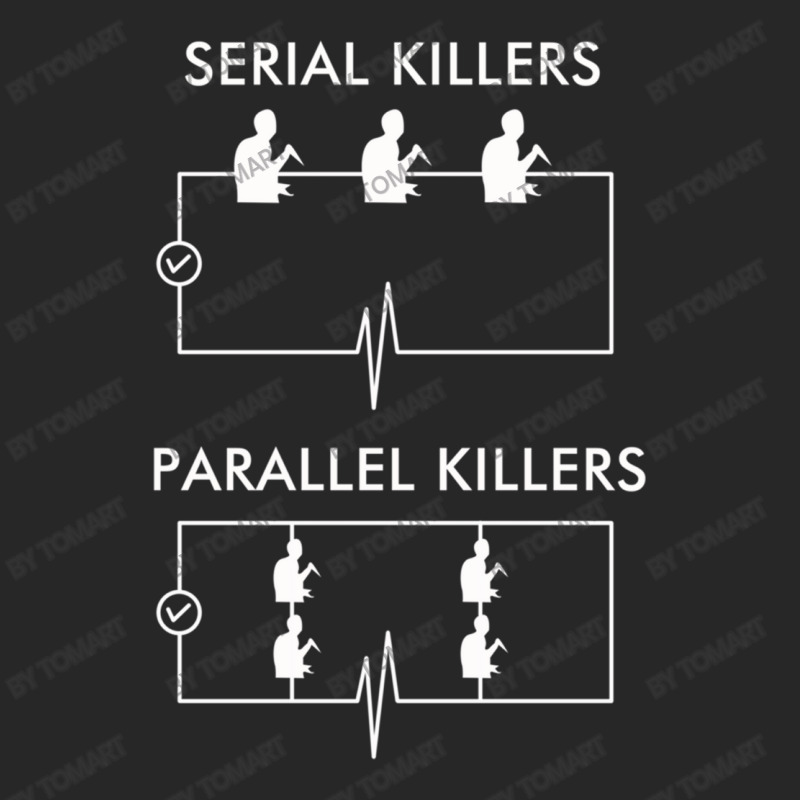 Serial Killers Parallel Killers Men's T-shirt Pajama Set by TomArt | Artistshot