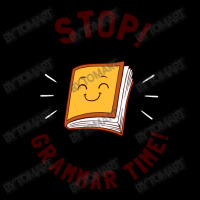 Stop! Grammar Time! Fleece Short | Artistshot