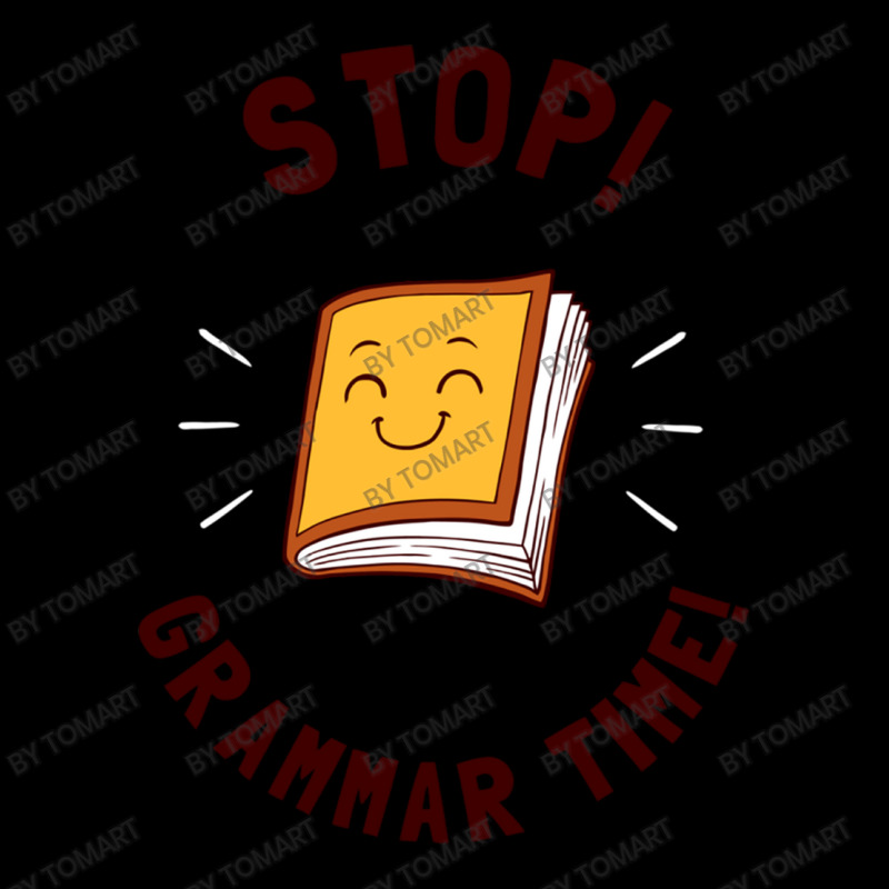 Stop! Grammar Time! Fleece Short | Artistshot