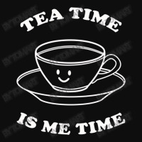 Tea Time Is Me Time Crop Top | Artistshot