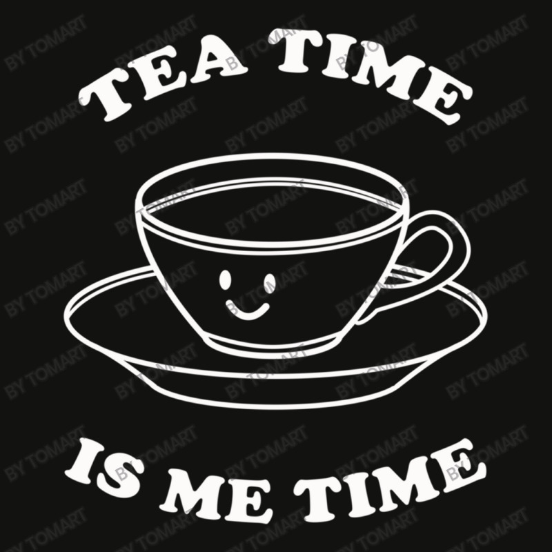 Tea Time Is Me Time Scorecard Crop Tee by TomArt | Artistshot