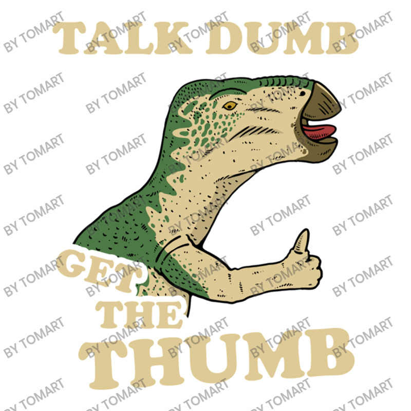 Talk Dumb Get The Thumb Men's 3/4 Sleeve Pajama Set | Artistshot