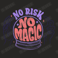 No Risk No Magic Ladies Fitted T-shirt | Artistshot