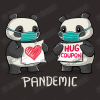 Pandemic   Social Distancing But Always Close To M Racerback Tank | Artistshot