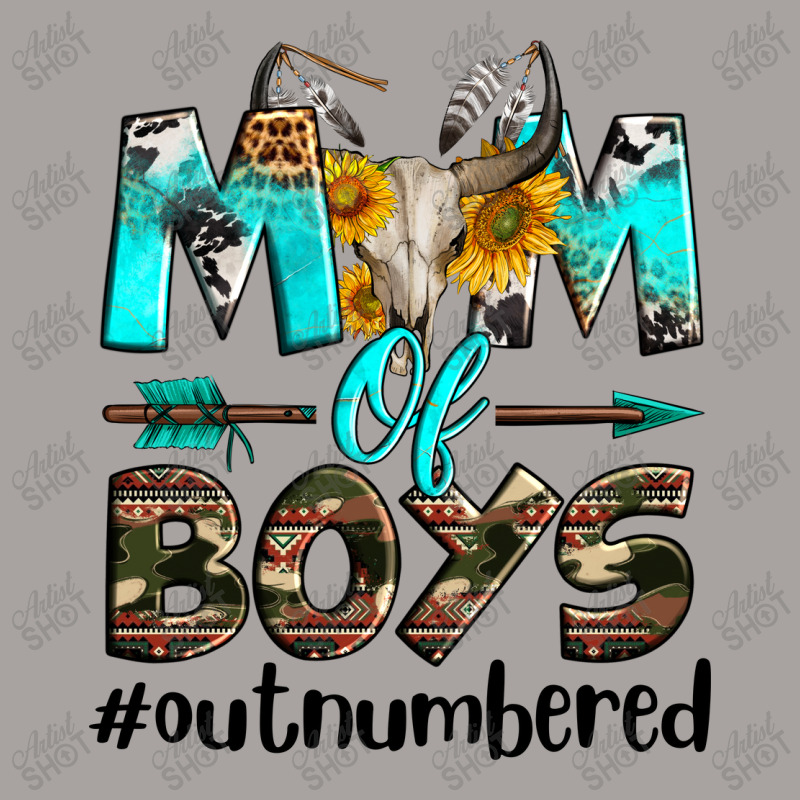 Mom Of Boys Out Numbered Racerback Tank by Neo Western | Artistshot