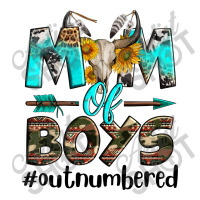 Mom Of Boys Out Numbered Women's V-neck T-shirt | Artistshot